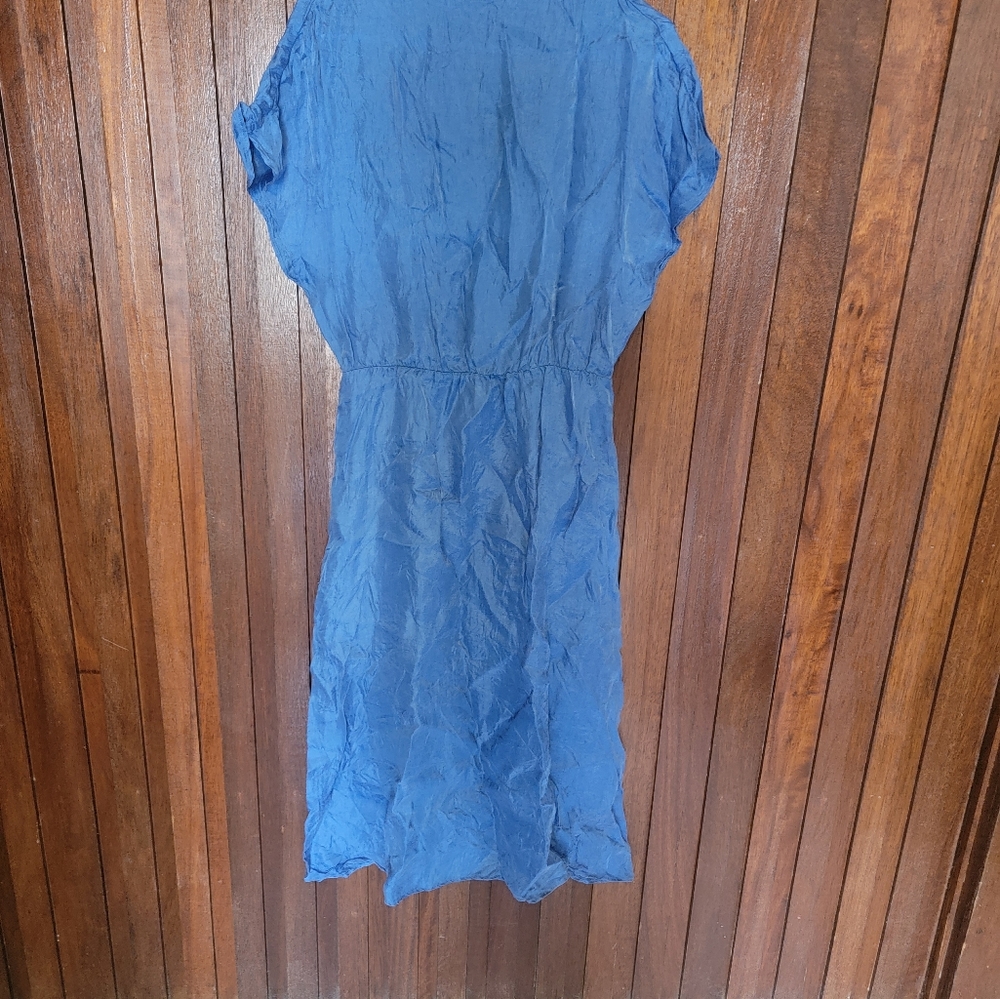 Womens midi dress,zara,medium size,blue